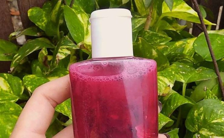 shampoo de hibisco