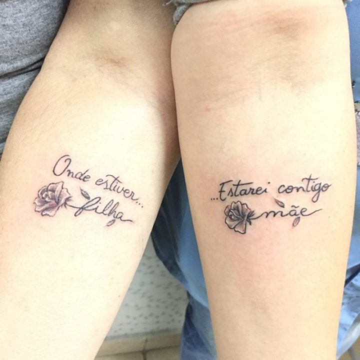 Tatuagem de mãe e filha confira dicas de estilos para