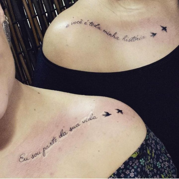 tatuagem de mãe e filha
