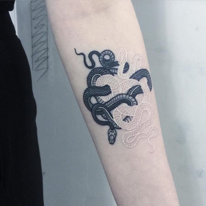 tatuagem de cobra