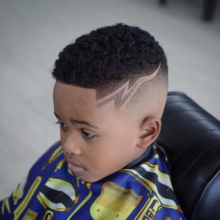 corte de cabelo masculino infantil para cabelos cacheados