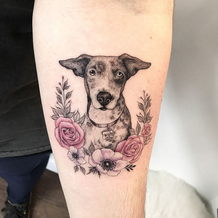 Tatuagem de cachorro